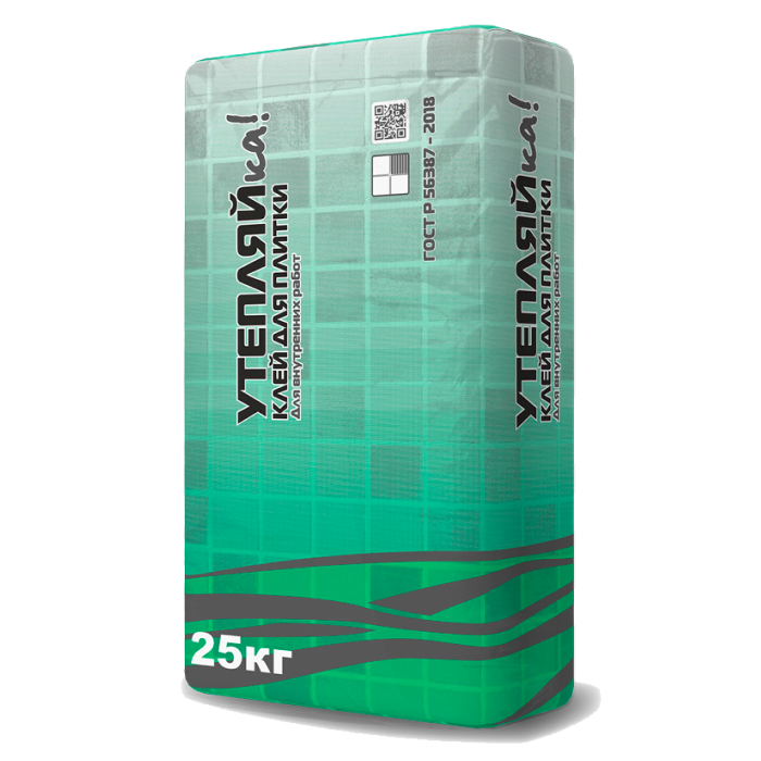 Клей плиточный для внутренних работ Утепляйка 