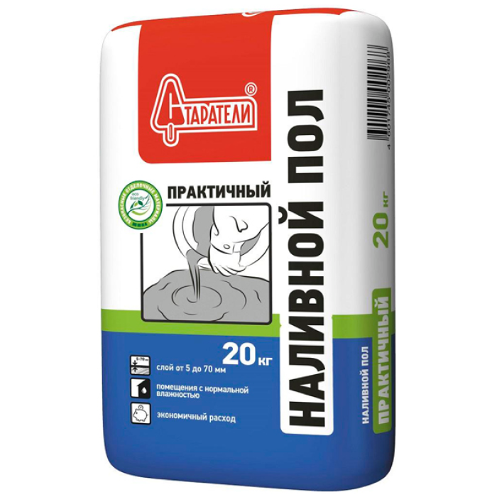 Наливной пол Старатели Практичный 20 кг