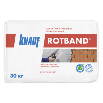 Штукатурка гипсовая Knauf Rotband 30 кг